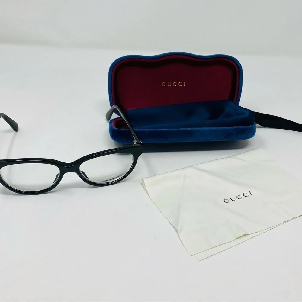 Authentic Gucci GG03730 Black Women’s Cat-Eye Eyeglasses